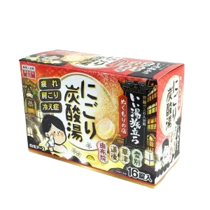 Соль "Hakugen Earth" для ванны (с ароматом абрикоса, зелёного чая, азалии) 45 гр.*16 табл