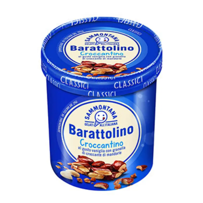 Мороженое "Sammontana" Кроккантино Бараттолино 0.5кг Италия