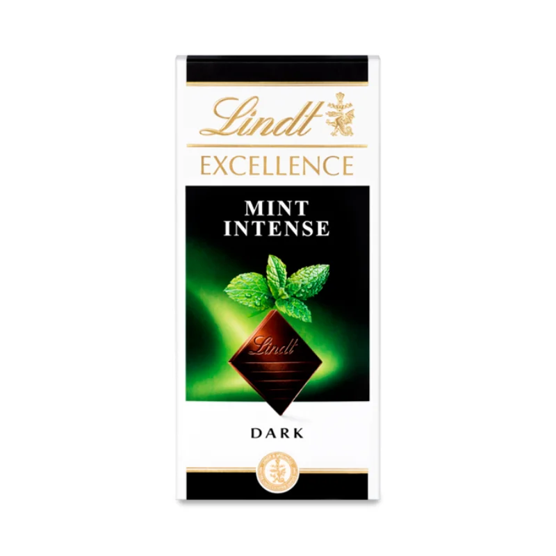 Шоколад "Lindt" Excellence Mint Intense 100гр