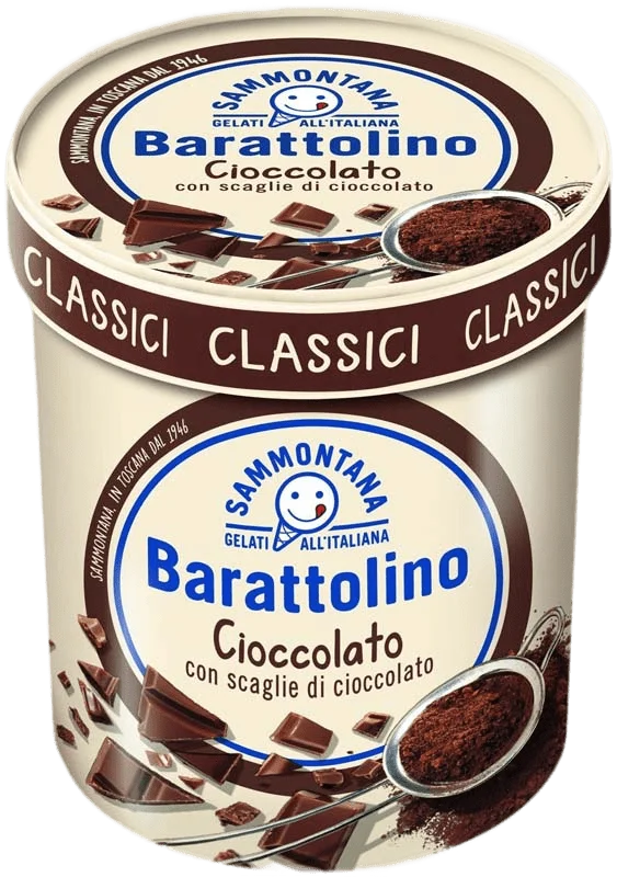 Мороженое "Sammontana" Чиоколато Бараттолино 0.5кг Италия