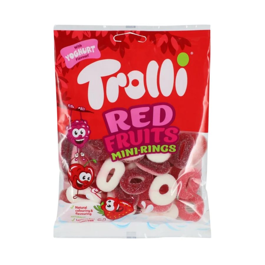 Мармелад "Trolli" Красные фрукты 100гр Германия