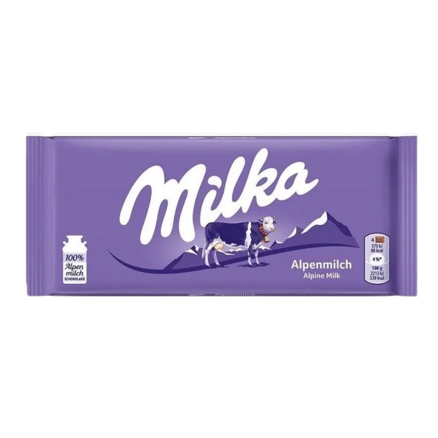 Шоколад "Milka" Alpen Milk 100гр 