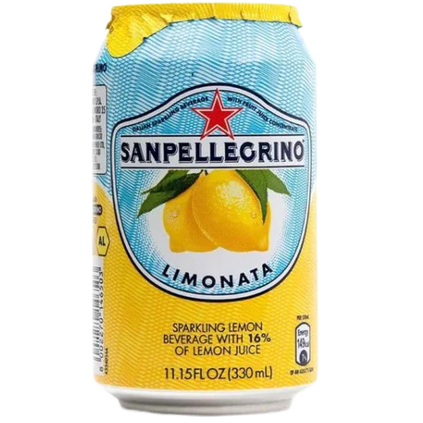 Напиток газ. "Sanpellegrino" лимон 330мл Италия
