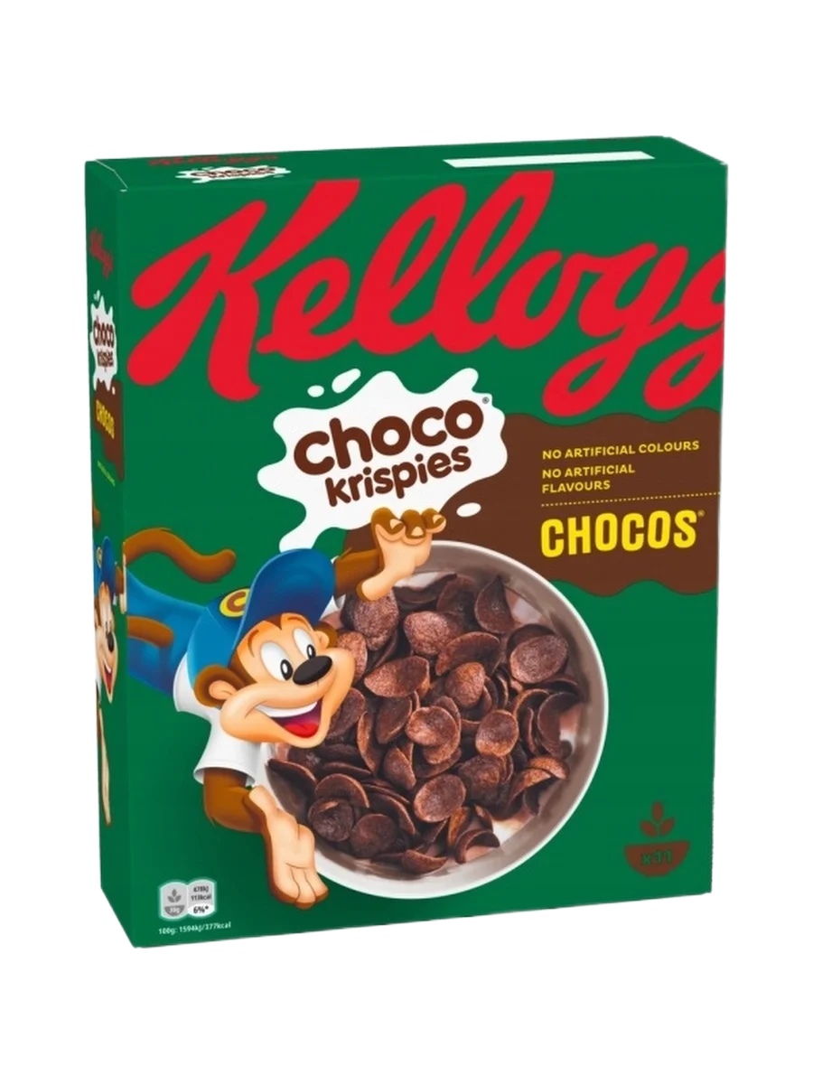Сухой завтрак "Kellogg`s" Choco Krispies Chocos 330гр 