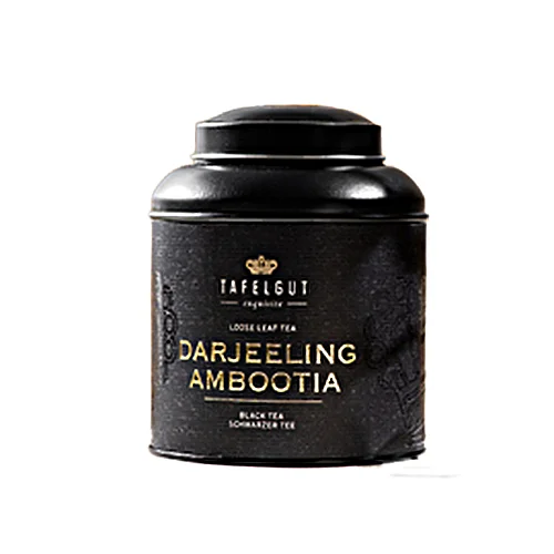 Чай "Tafelgut" Darjeeling Ambootia черный 110гр ж/б Германия