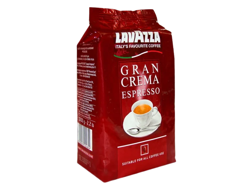 Кофе "Lavazza" Gran Crema в зернах 1кг Италия