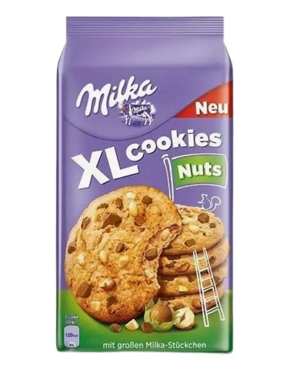 Печенье"Milka""XL Cookie Nut" 184 гр 