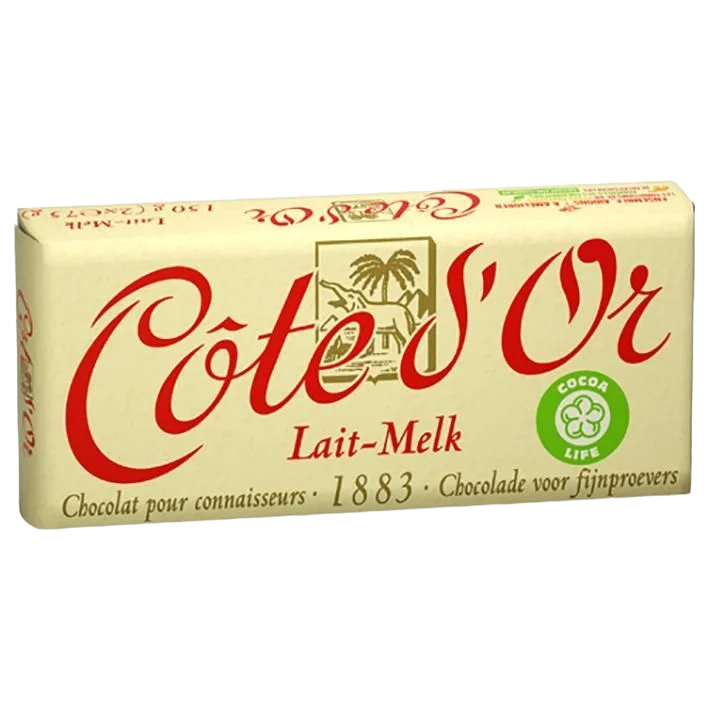 Шоколад "Cote D'Or" молочный 150гр Бельгия