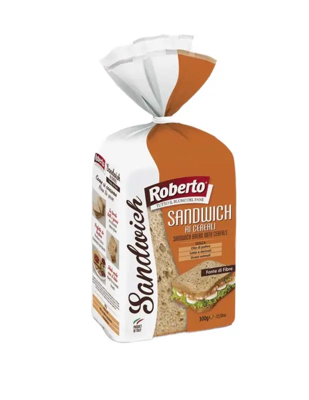 Хлеб "Roberto" из ржаной муки со злаками 300гр Италия