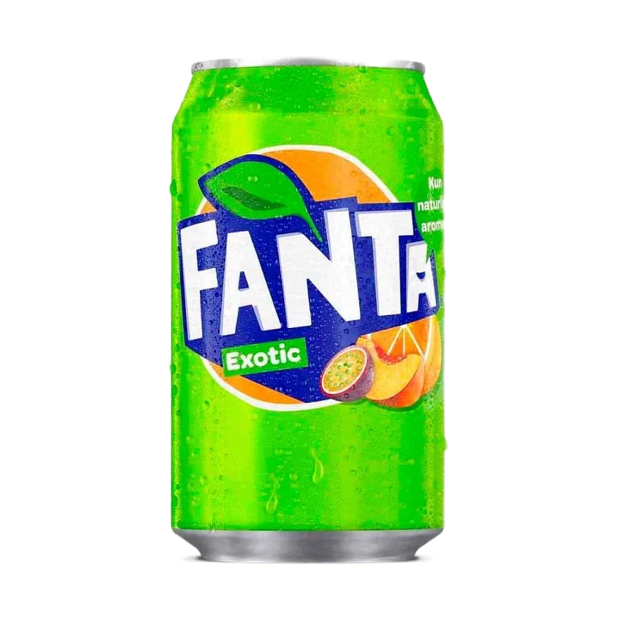Напиток газ. "Fanta" Exotic 0,33л Дания