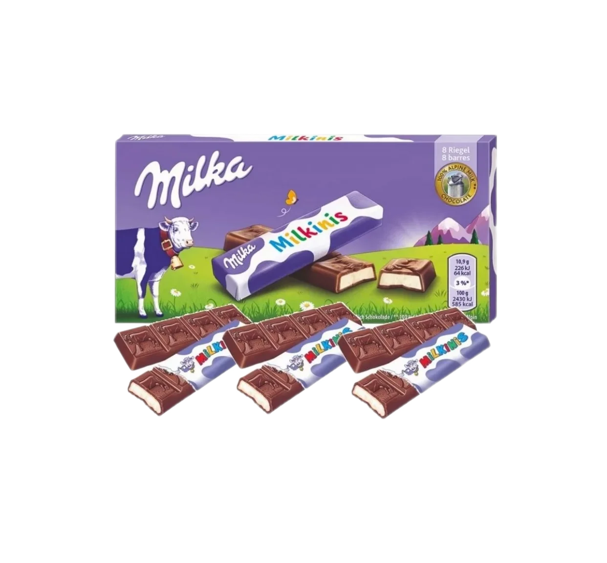 Шоколад "Milka" Milkinis Sticks 87,5г 
