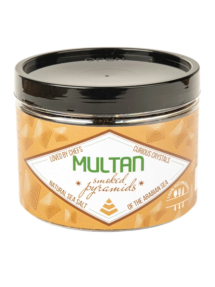 Соль "Multan" копченая морская соль150 гр 