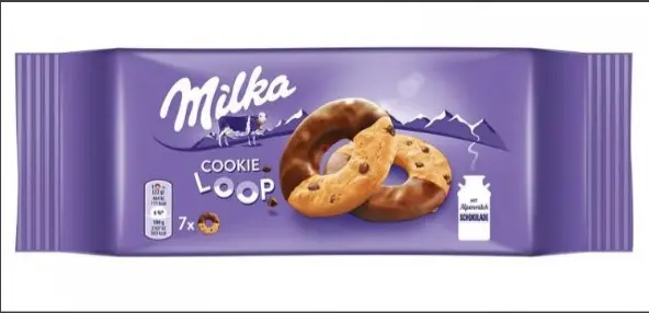 Печенье "Milka" Сookie loop 132 гр