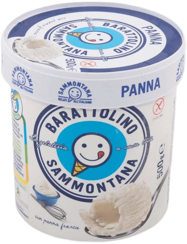 Мороженое "Sammontana" Панна Бараттолино 0.5кг Италия