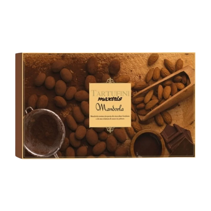 Миндаль "Maxtris" в темном шоколаде 500гр Италия