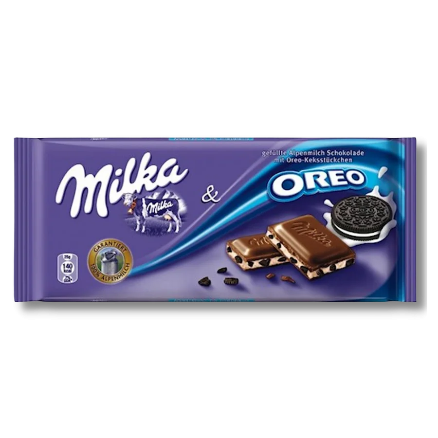Шоколад "Milka Oreo" 100гр Швейцария