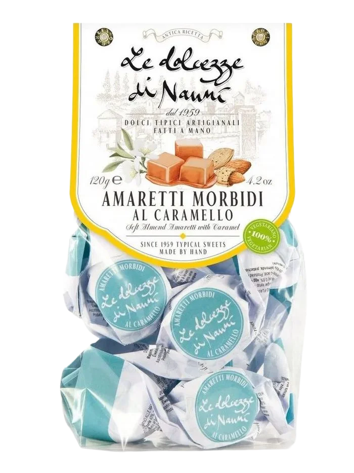 Амаретти"Le Dolcezze di Nanni" с карамелью 120 гр Италия
