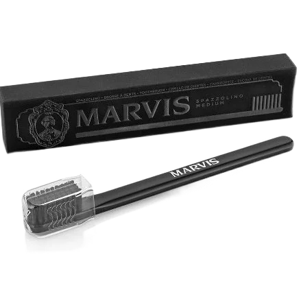 Зубная щетка "Marvis" c нейлоновой щетиной средней жесткости Италия