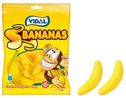 Мармелад "Vidal" Бананы 100гр Испания