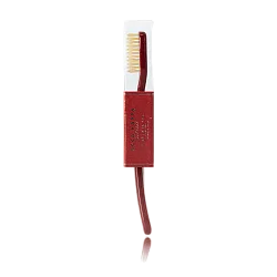 Зубная щетка "Acca Kappa" c нейл. щетиной средней жесткости (цвет красный) Италия