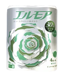 Туалетная бумага "Kami Shodji" ароматизированная 4 рулона Япония