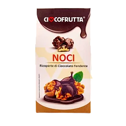 Орехи "Cioccofrutta" грецкие в тем.шоколаде 100гр Италия