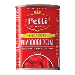Томаты "Petti" очищенные 400гр Италия