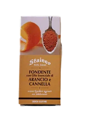 Шоколад "Stainer" с апел. и корицей без сахара 50гр Италия