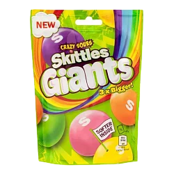 Драже "Skittles" Giants кислые 141гр 