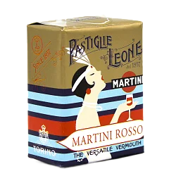 Конфеты "Leone" сахар.пастилки Мартини Россо 30г Италия