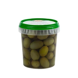 Оливки "Гиганти" зеленые с/к 500гр Италия