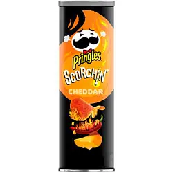 Чипсы "Pringles" Scorchin чеддер 156 гр