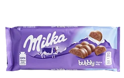 Шоколад "Milka" Bubbly milk 90гр 