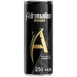 Энергетический напиток "Adrenaline Rush" 0,25л 