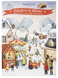 Адвент-календарь"Simon Coll" с мол. шоколадом 120 гр Испания