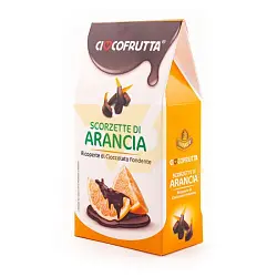 Цукаты "Cioccofrutta" апельсиновые в тем.шоколаде 100гр Италия