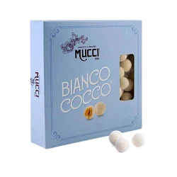 Драже "Mucci" кокосовые с орехом 500гр Италия